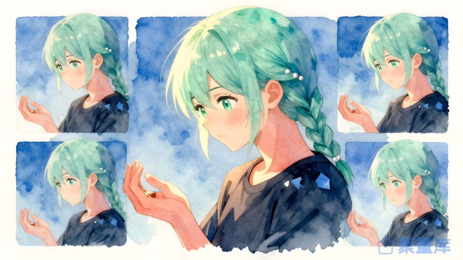女孩在海边 女孩
