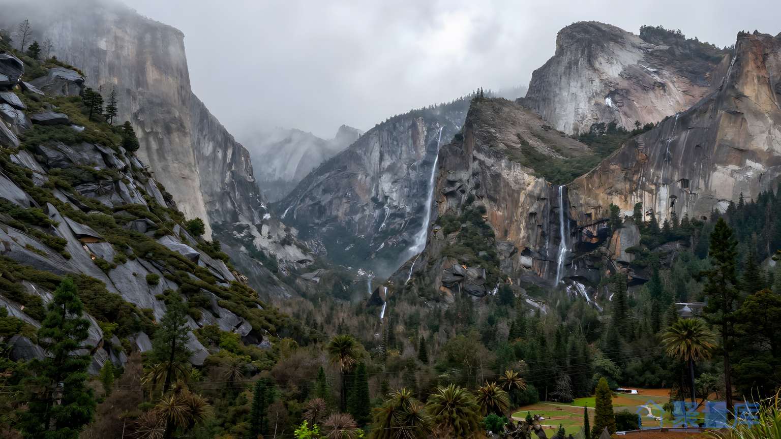 美丽山谷景观 美丽山谷 景观 自然风光