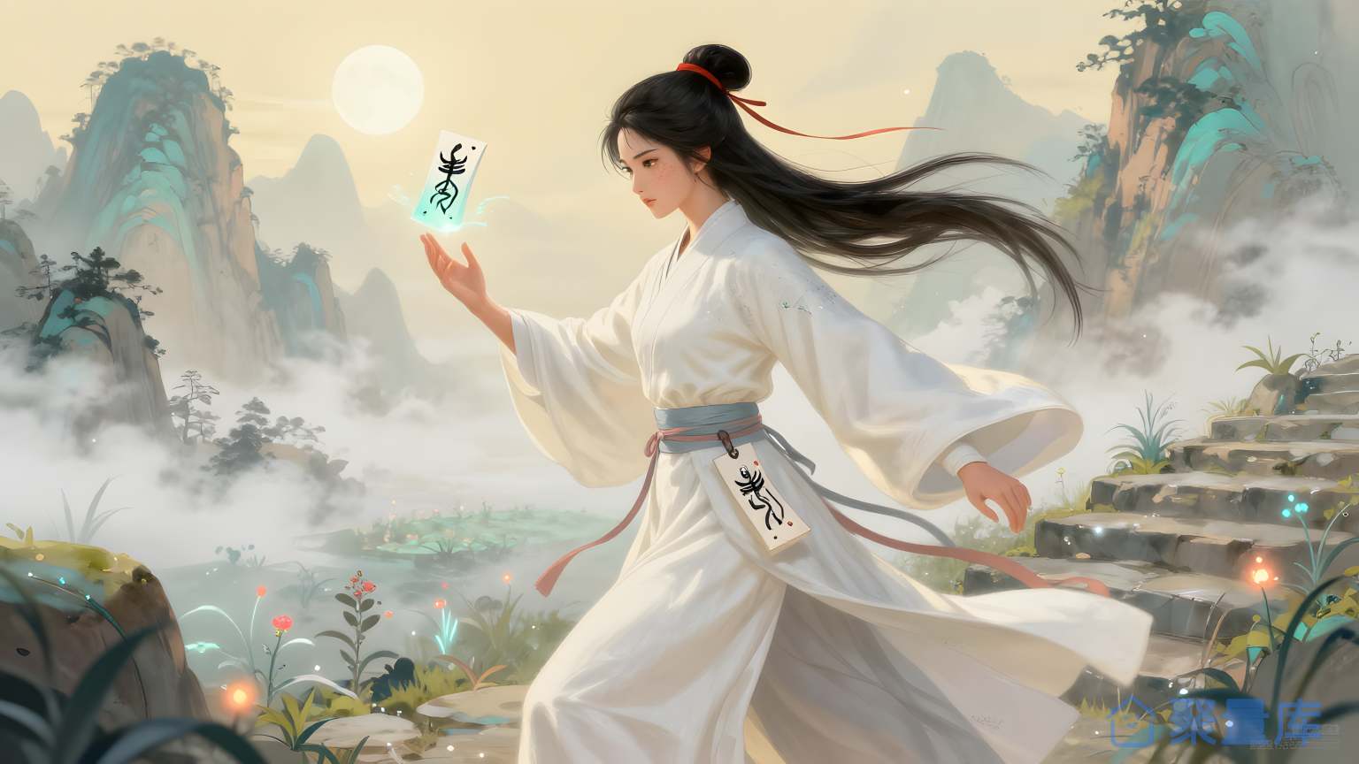 女武士在山间 女武士