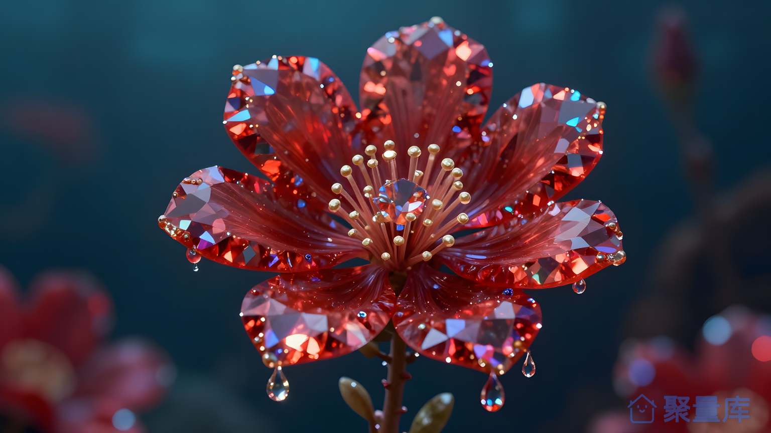 花瓣 花 瓣 水珠