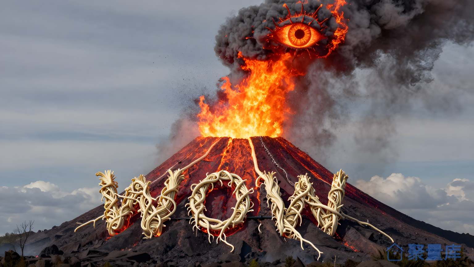 大火山灾情况