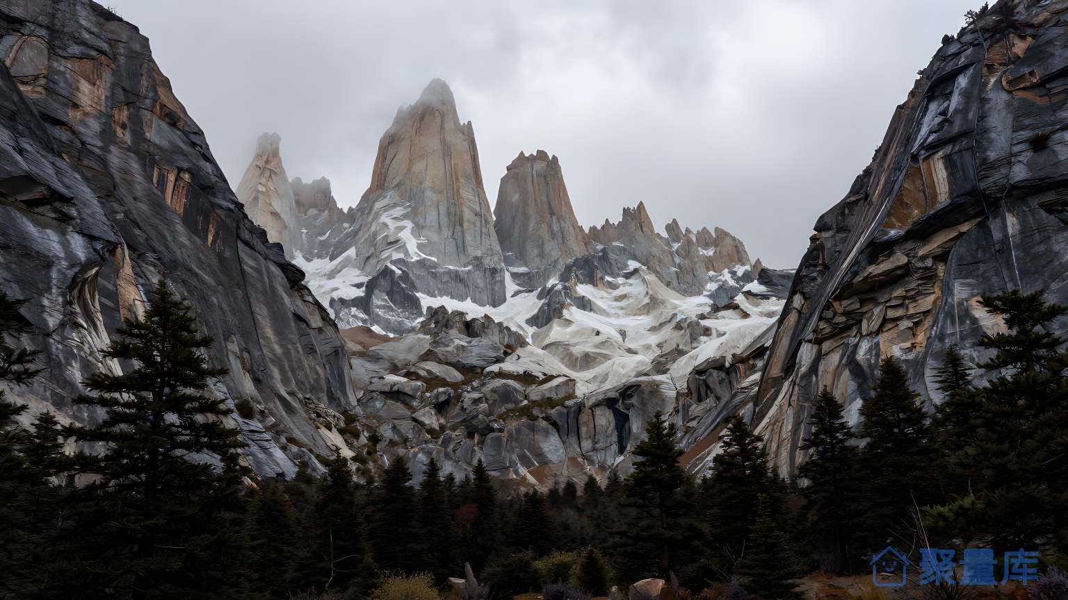美丽的山脉 山脉 自然景观 风景