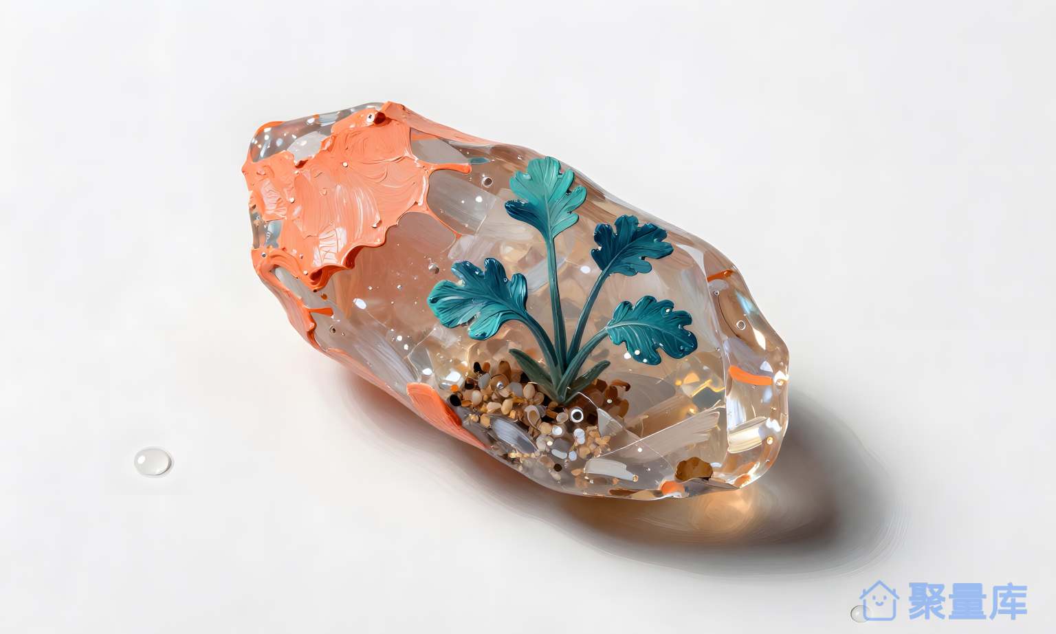 水晶花纹