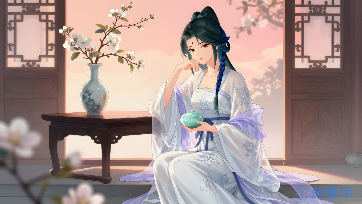 美女婚纱