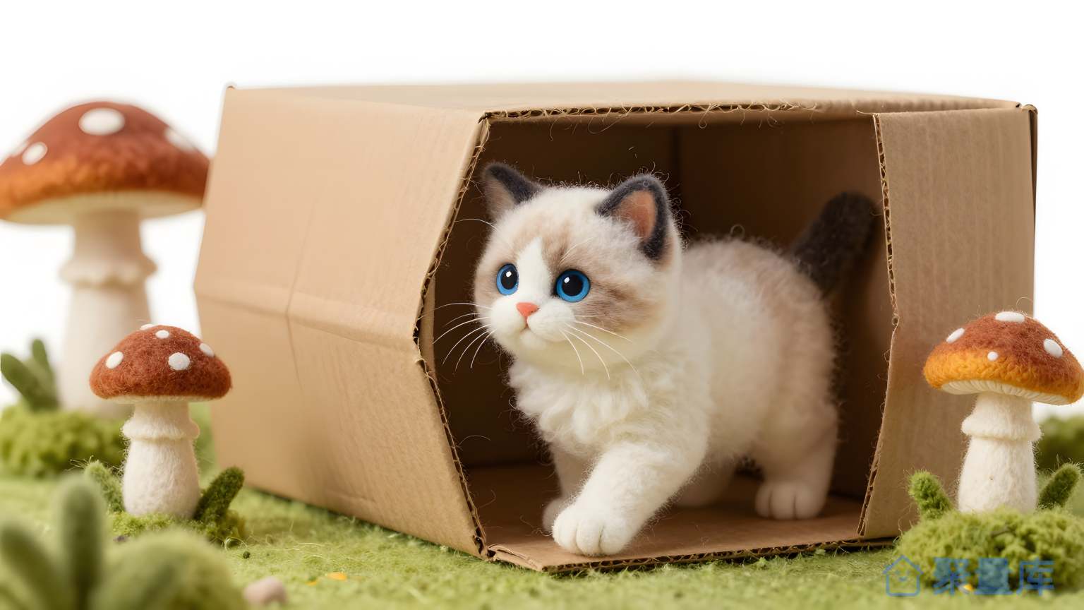猫在盒子里 猫 盒子 玩具 小宠物