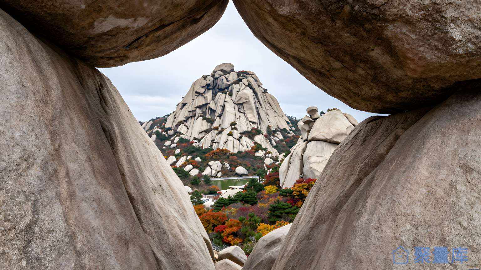 石头山景观 旅游景点