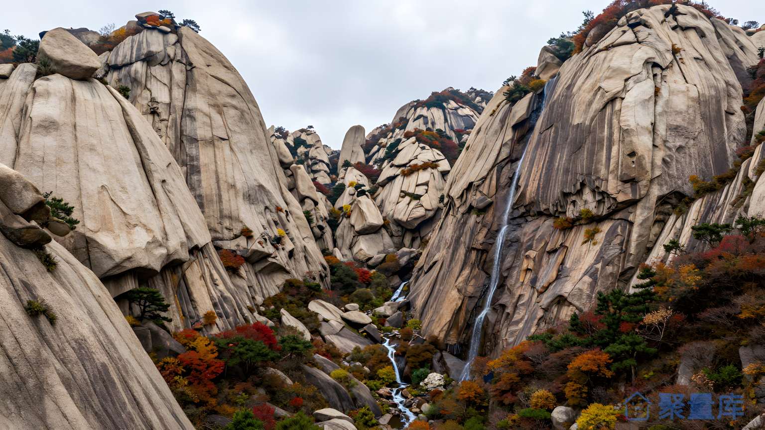 美丽山谷景观 山谷 大自然
