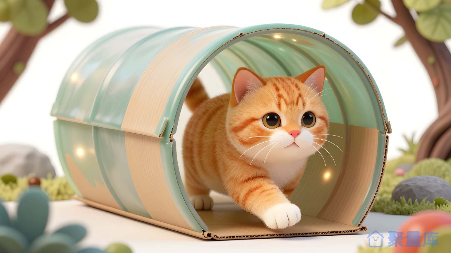 猫在篮子里 猫