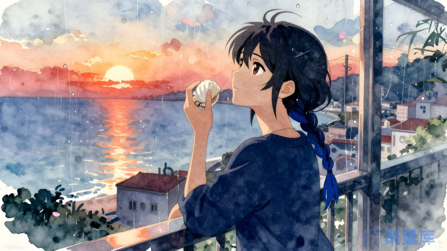 海边晚安