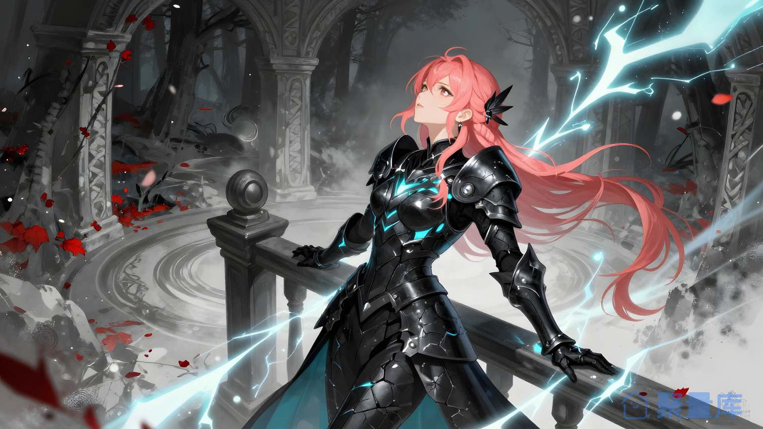 女战士在幽境中