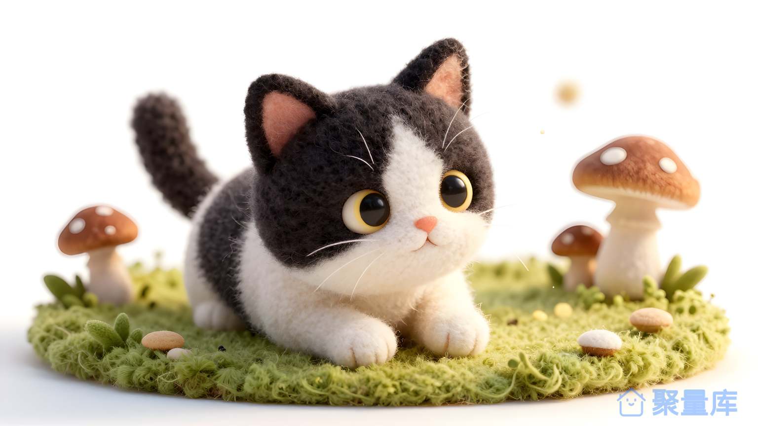 纯猫在花园里