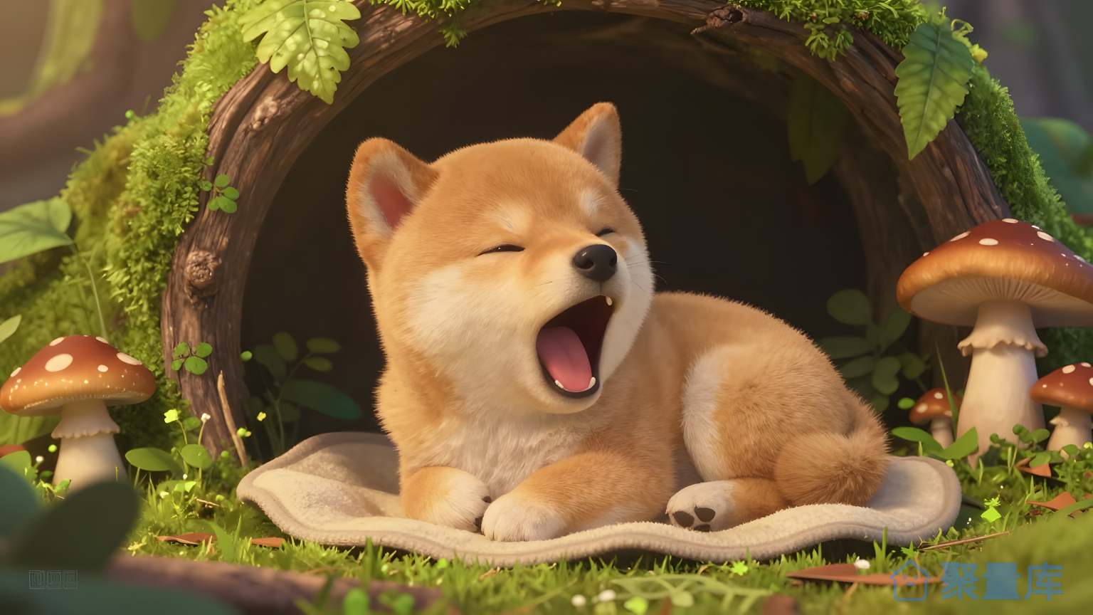 狐狗在小洞里喷出来
