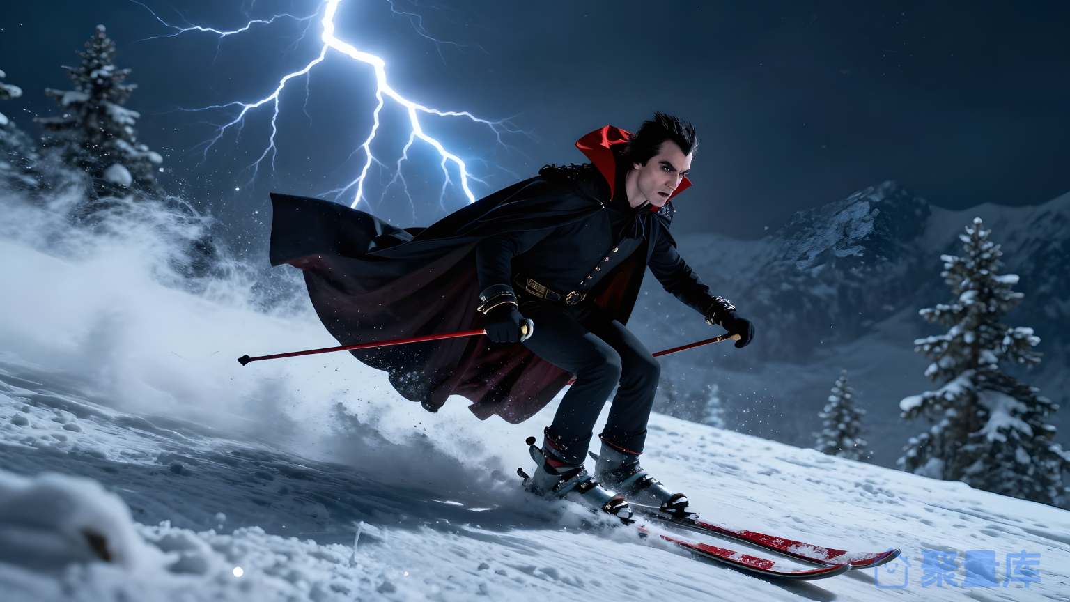 雪上山的魔法师