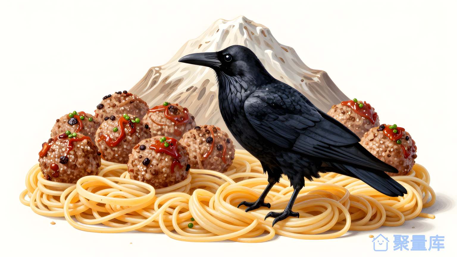 狼在虫食物上