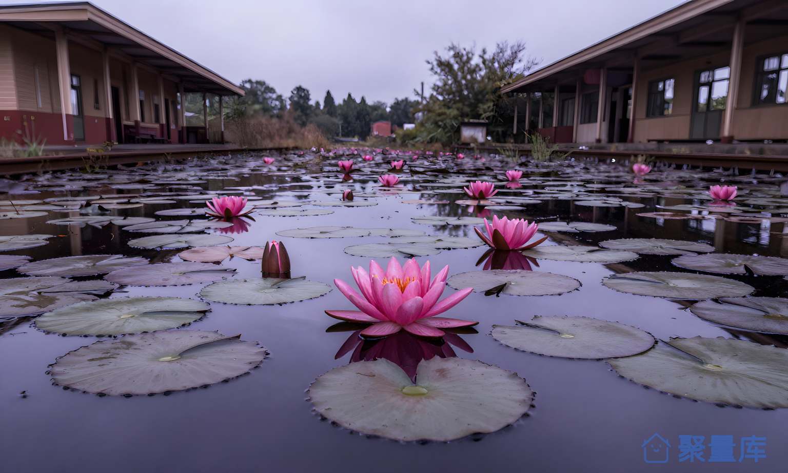 水桶花园