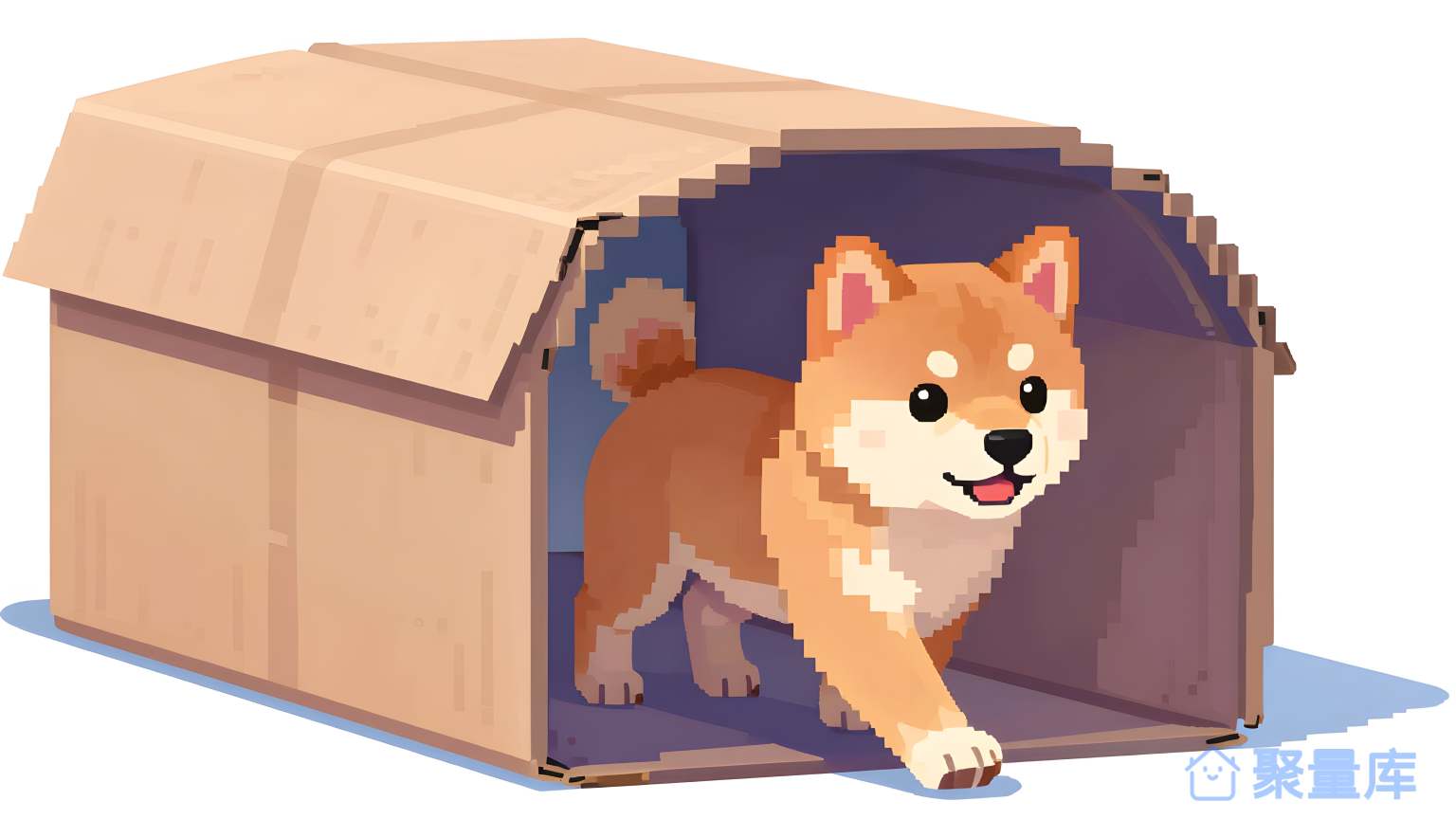 狐狗在小房子里