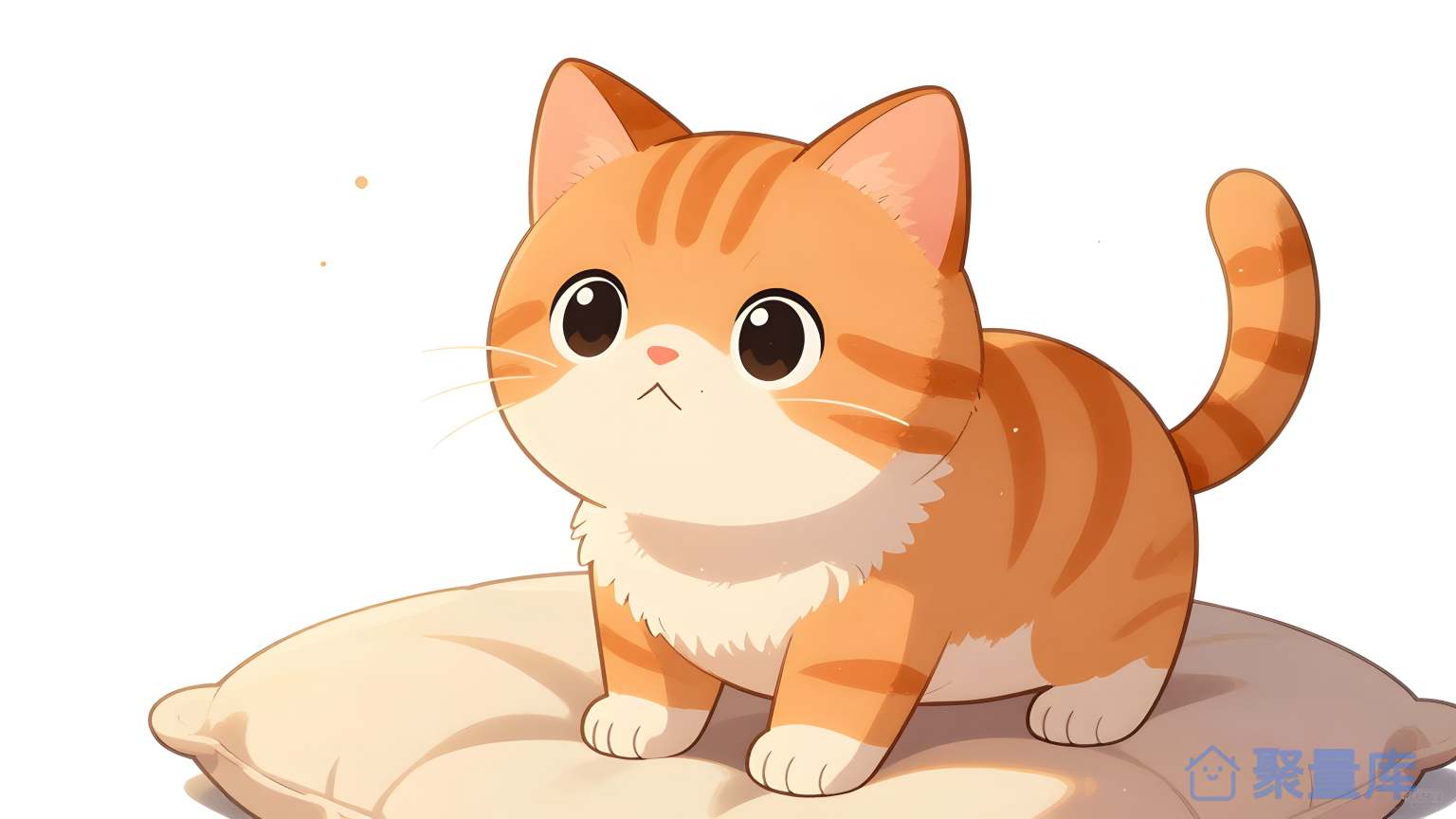 小猫在沙发上