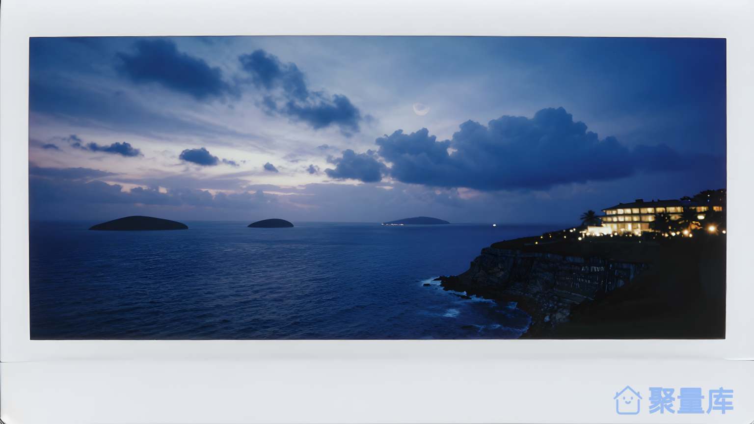 海边夜景
