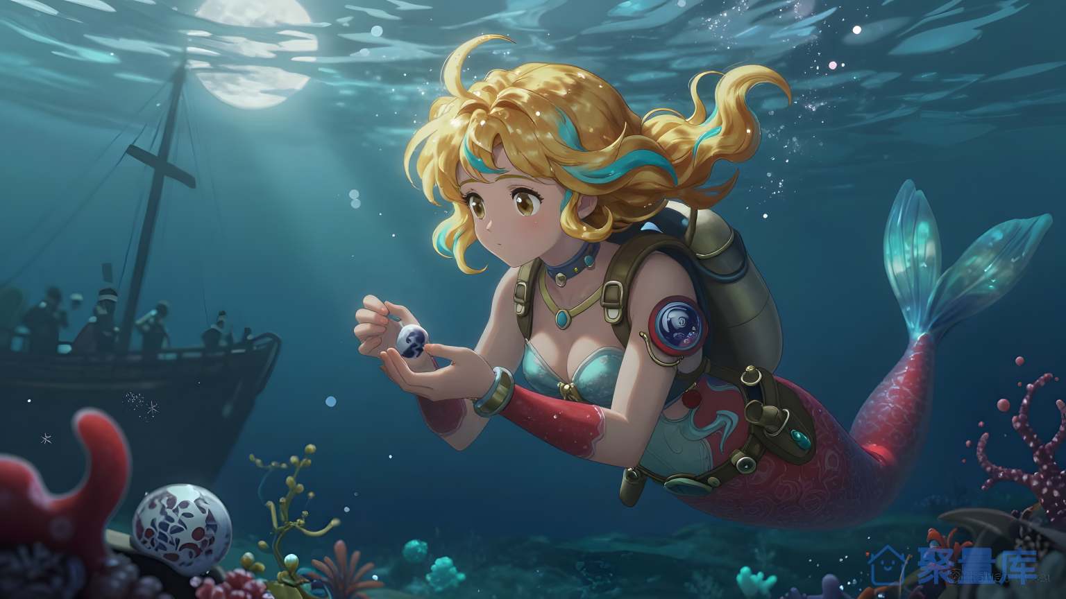 海洋奇幻女孩
