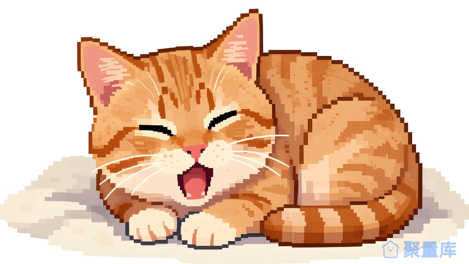 猫在沙子上喷着