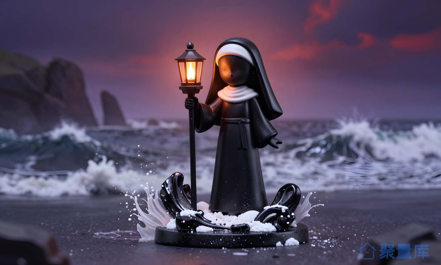 女神在海边 女神