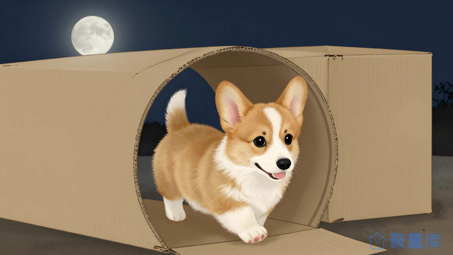 狐狗在卡车里 狐狗