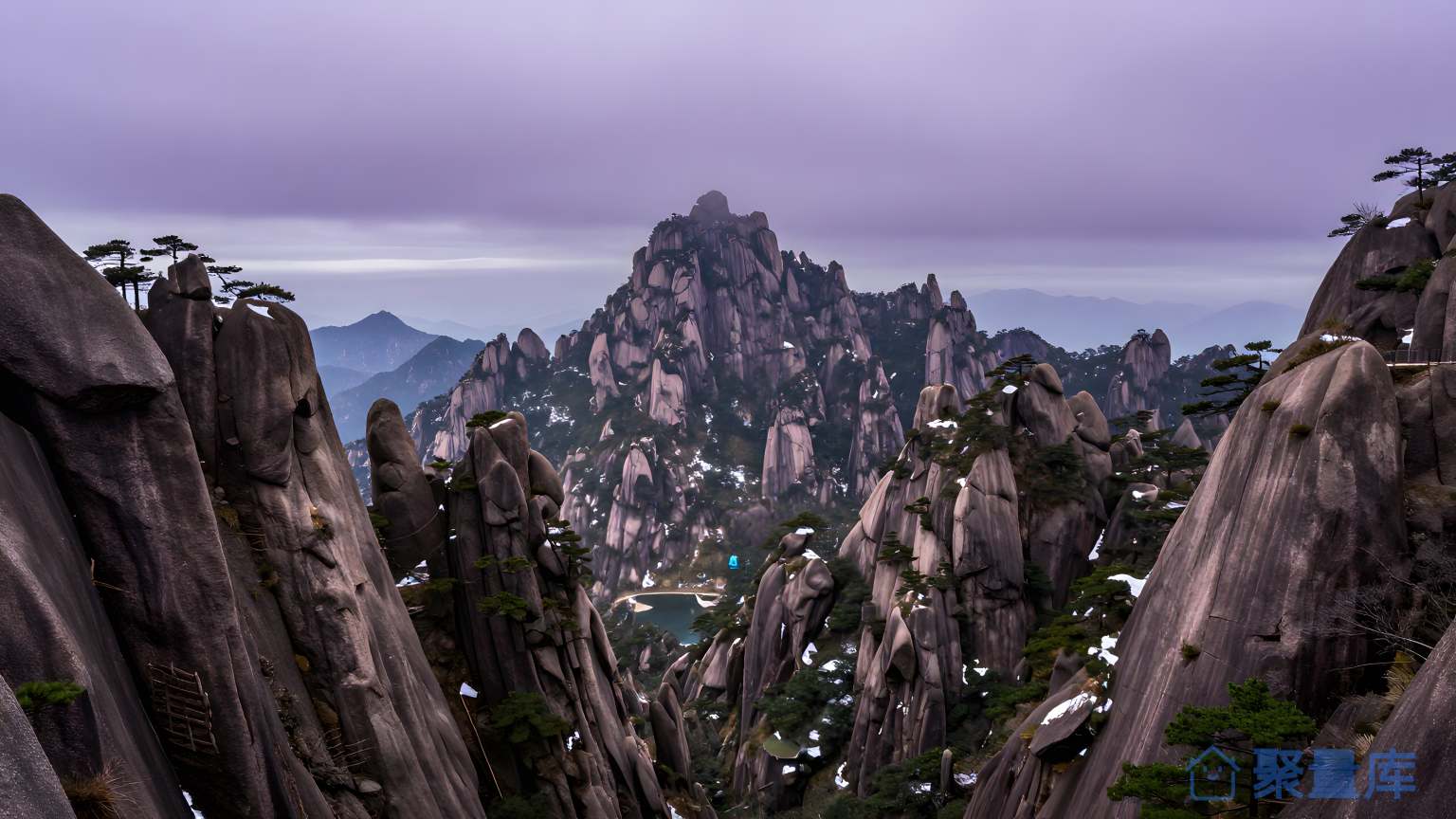 山间景观 美丽山脉
