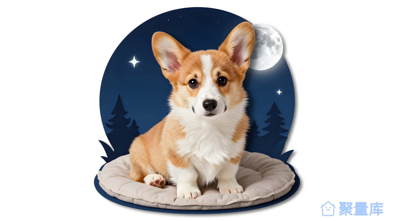 狐犬在床上 狐犬