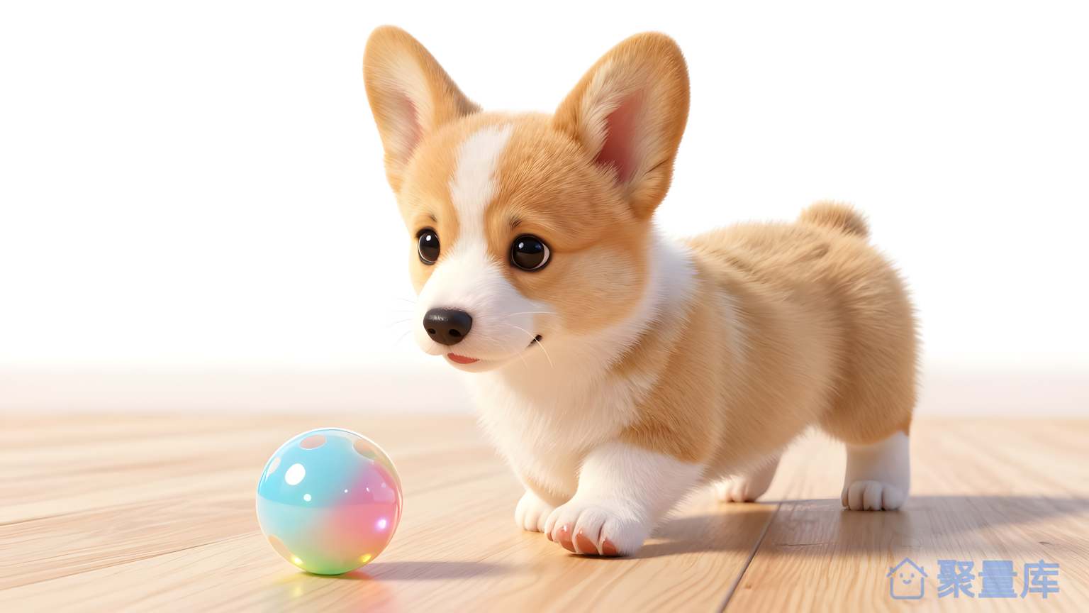 狐狗在地上