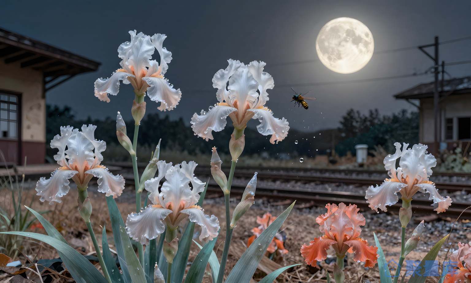 夜晚花园 花园