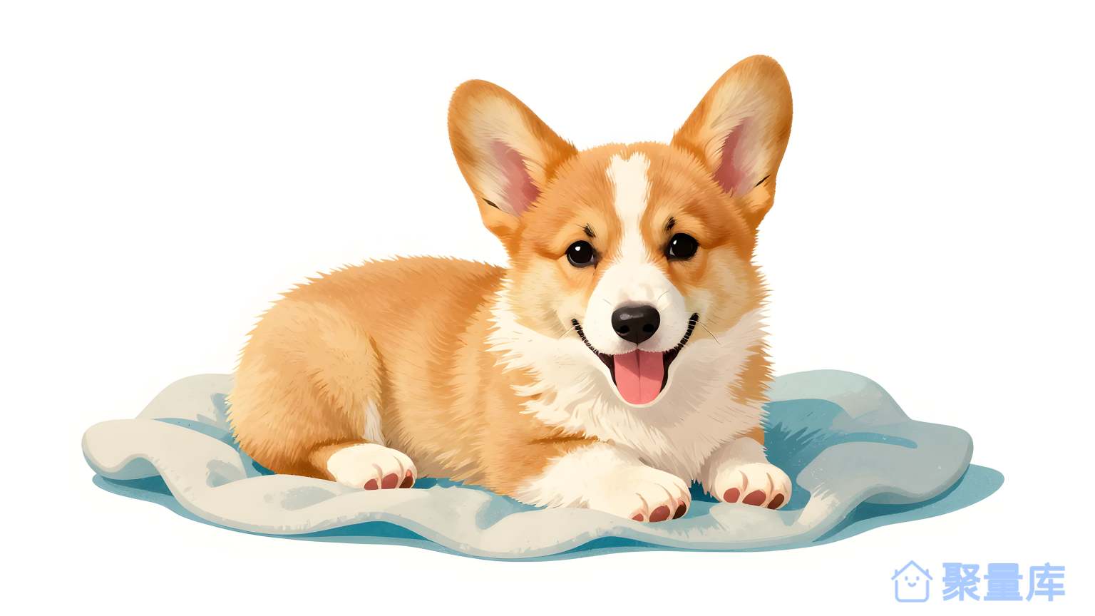 狐犬纯色图片