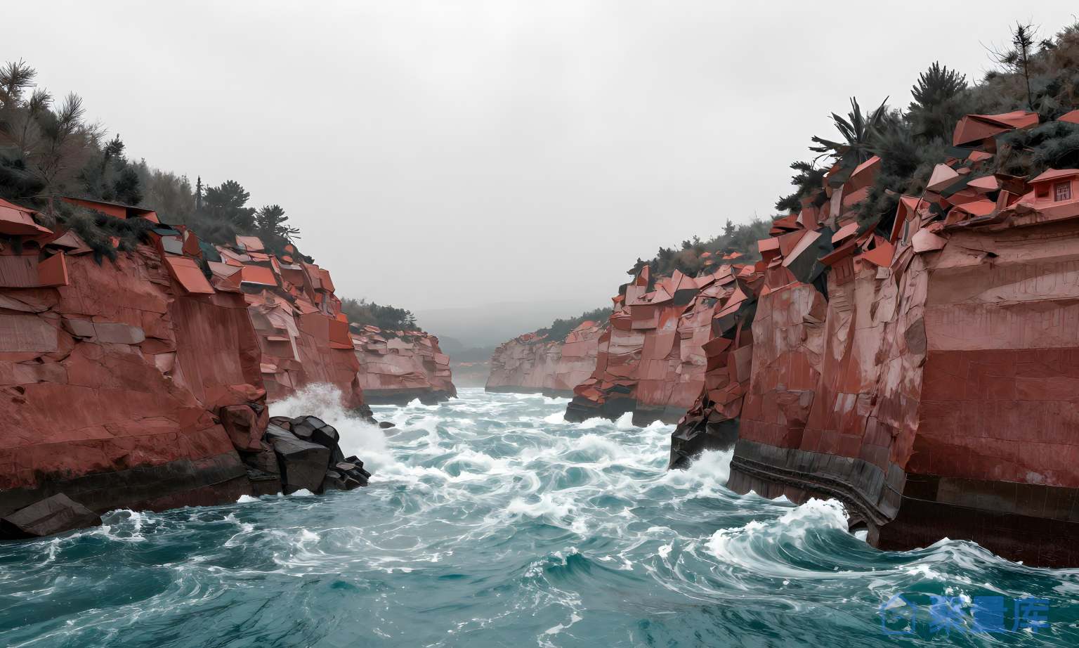 红岩海岸