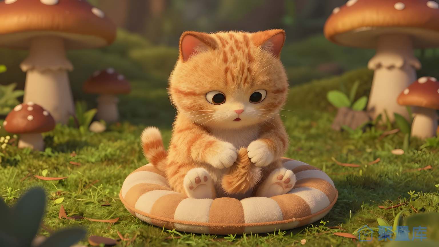 猫在蜡炎上