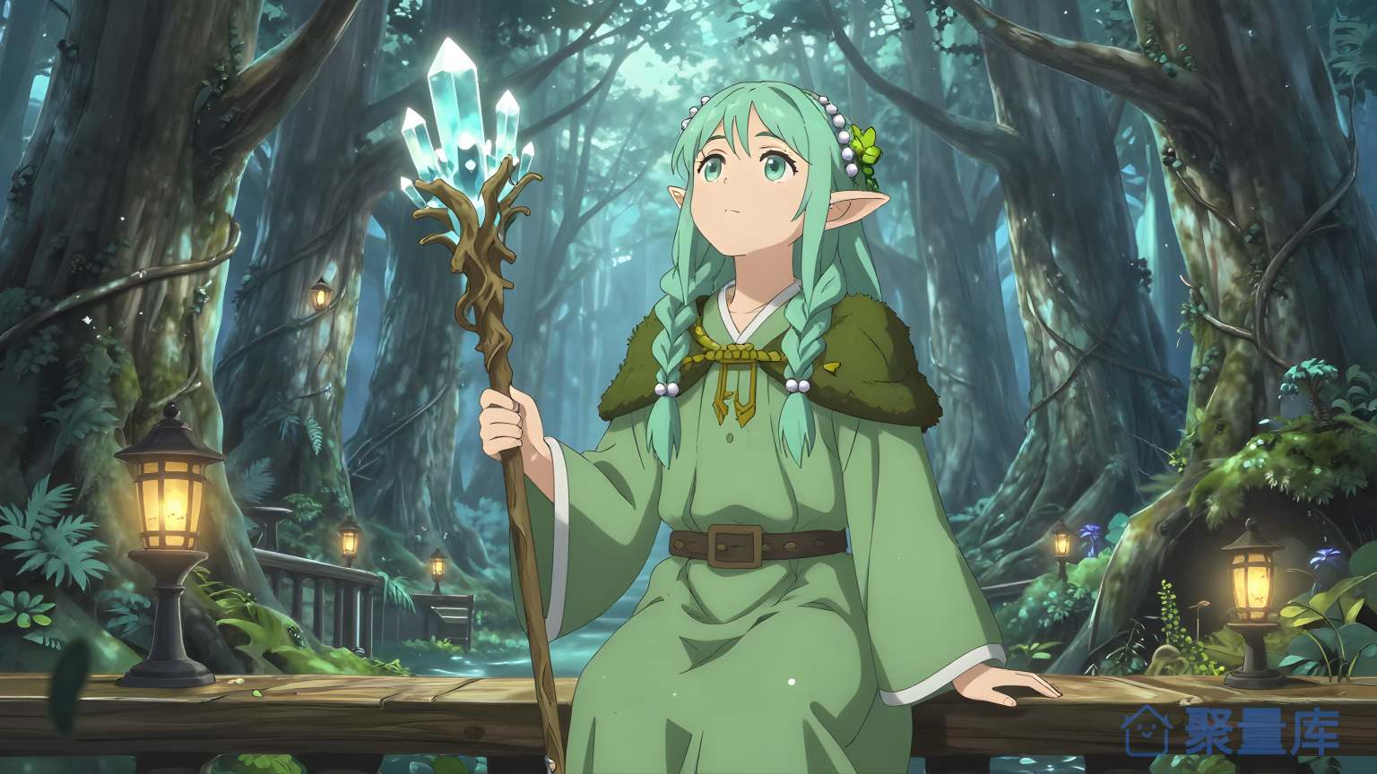 绿色的魔法女孩