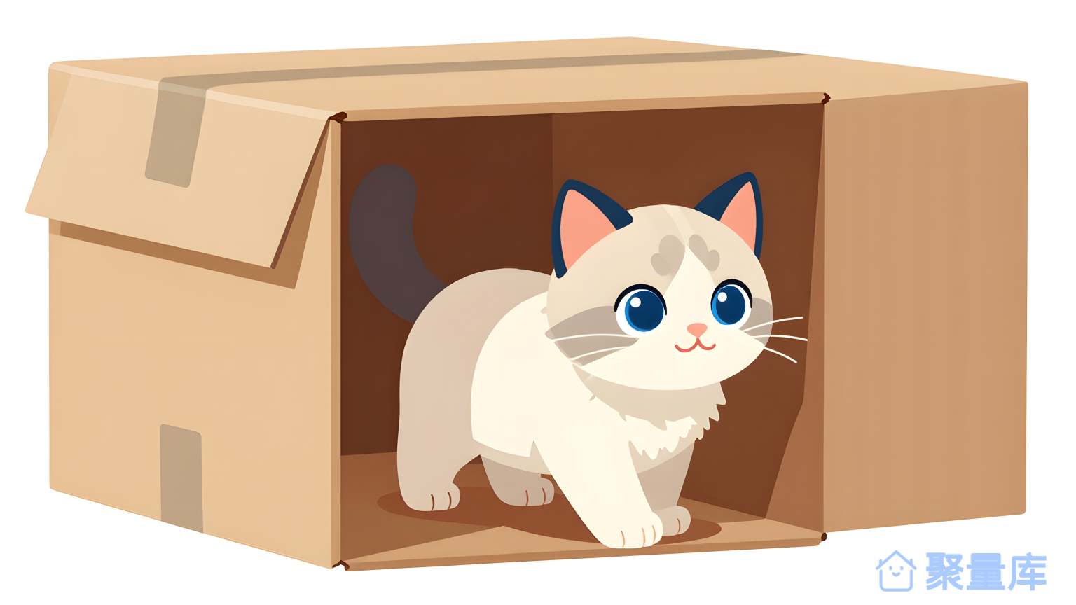 猫在箱子里 猫 箱子 猫盒