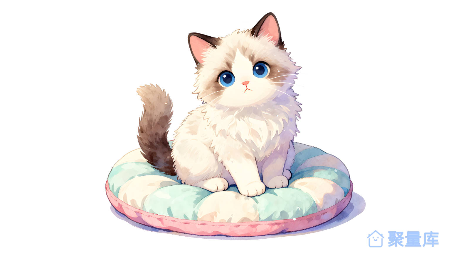 猫在圆圈上 猫