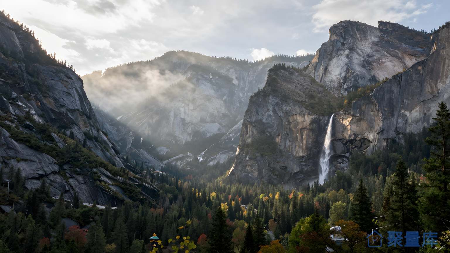 美丽的山谷景观 美丽的山谷 美丽的自然景观 美丽的大自然 美丽的自然风光 美丽的天空