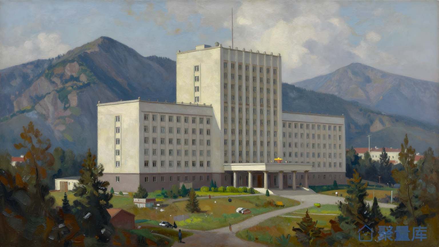 美国山地建筑