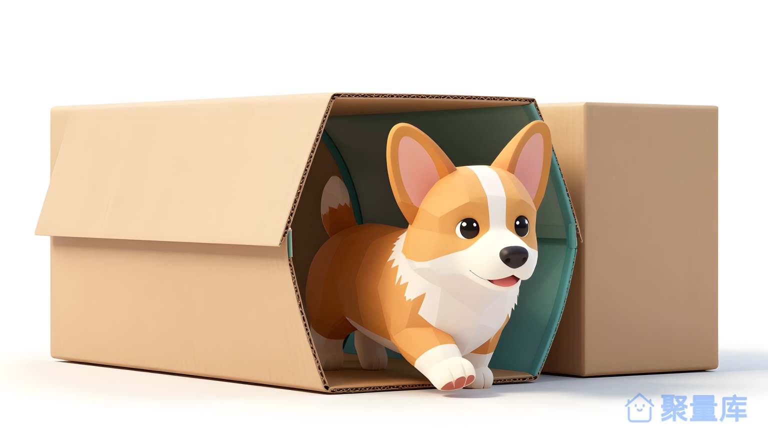狐狗在箱子里 狐狗