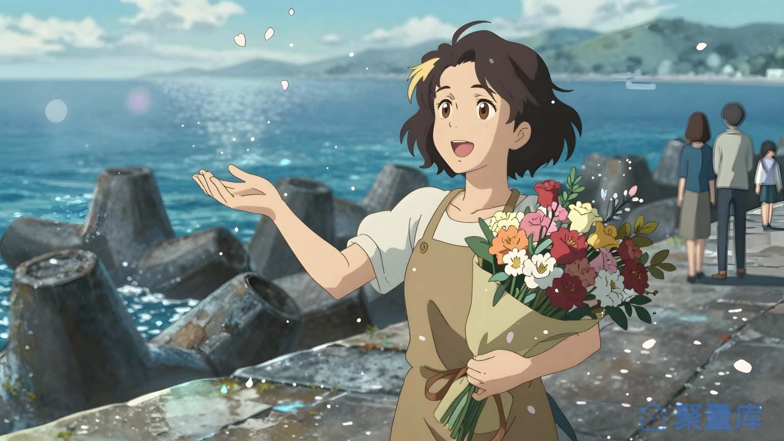 海边花园 女性