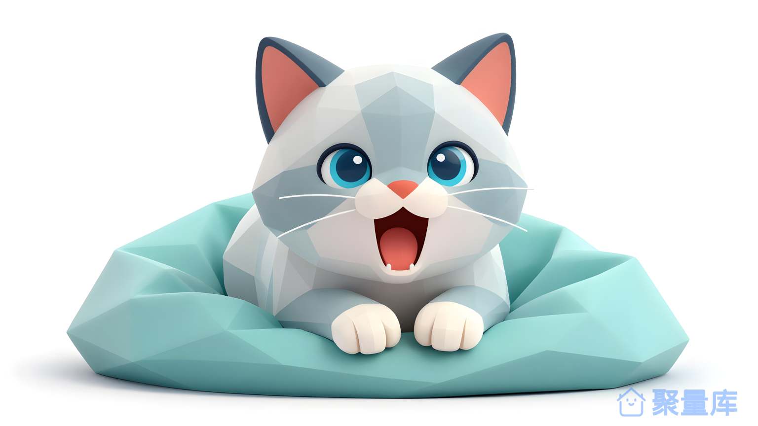 猫在床上 猫 床 玩具