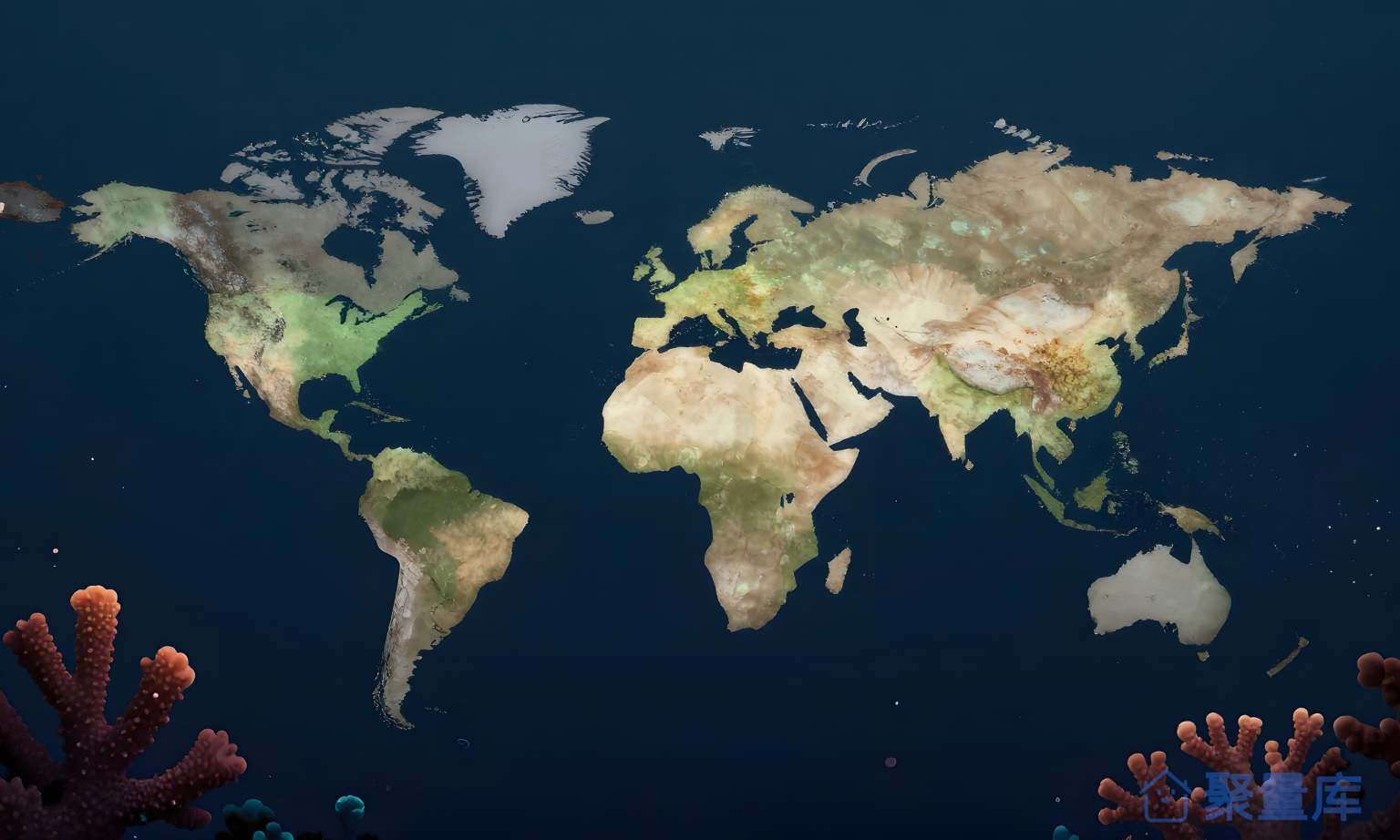 世界地图 地球