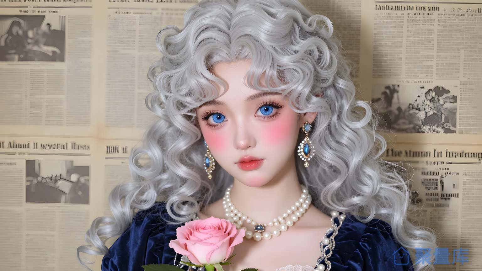 女性头部图片