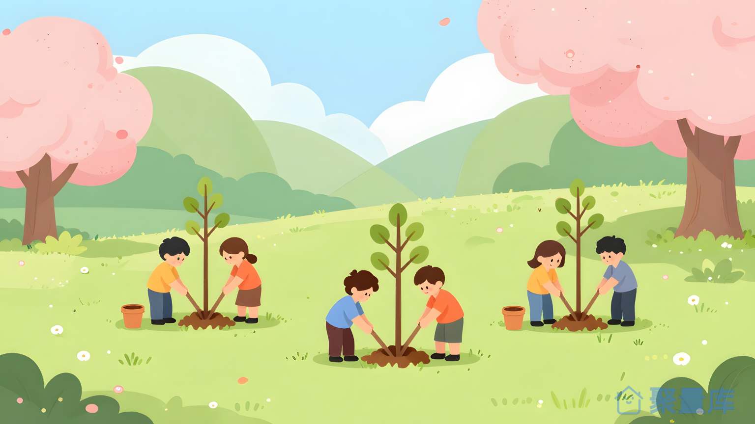 树苗种植