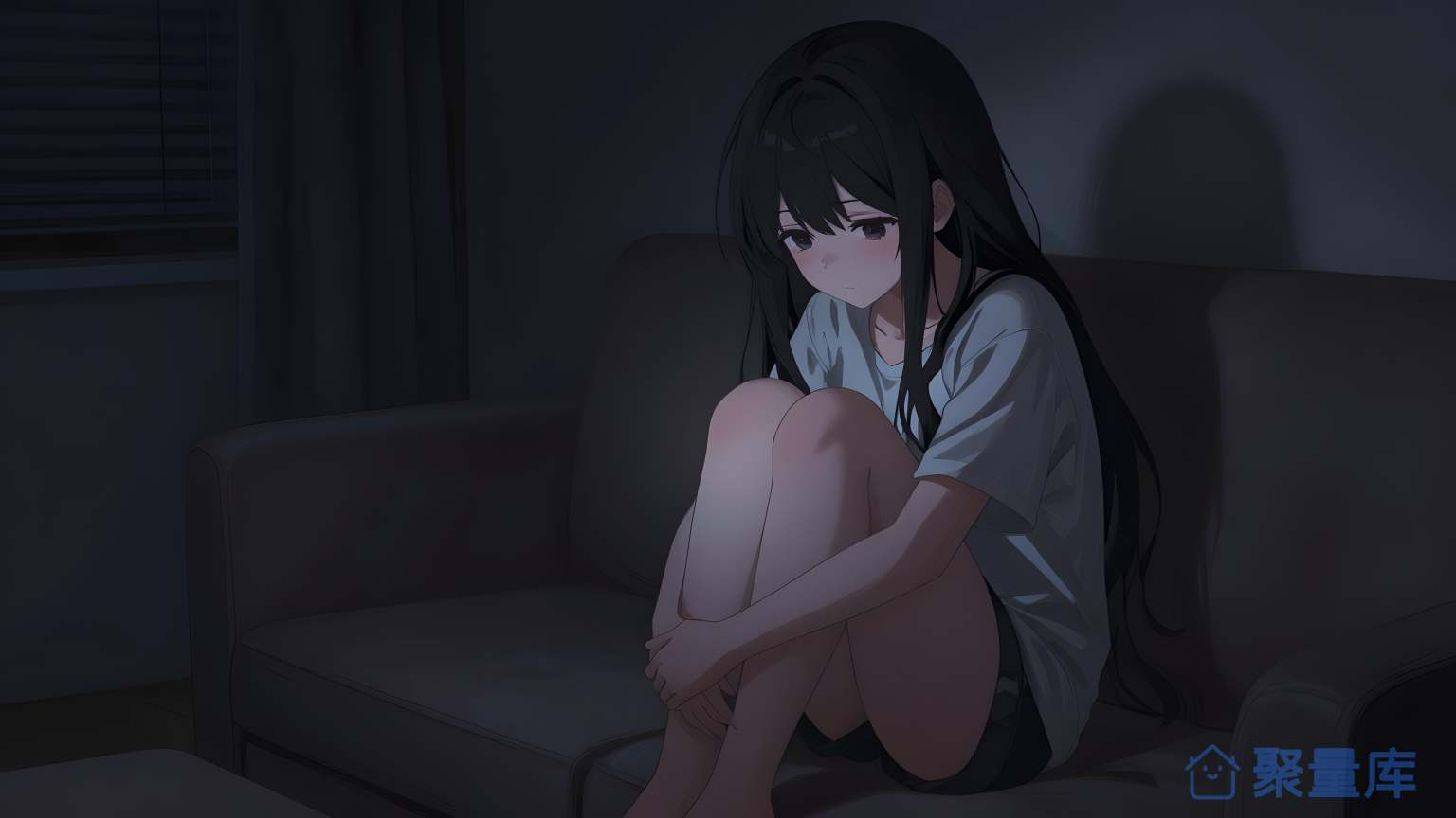夜晚的女孩 夜晚 女孩 卧室