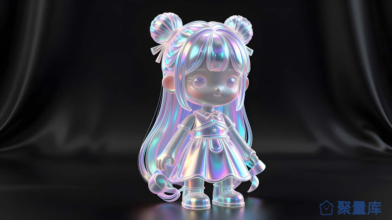 纯色彩虹小妹