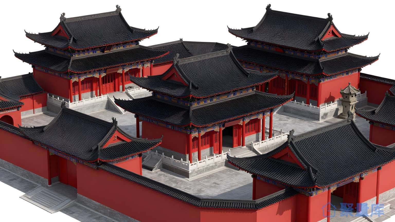 中国古建综合展示