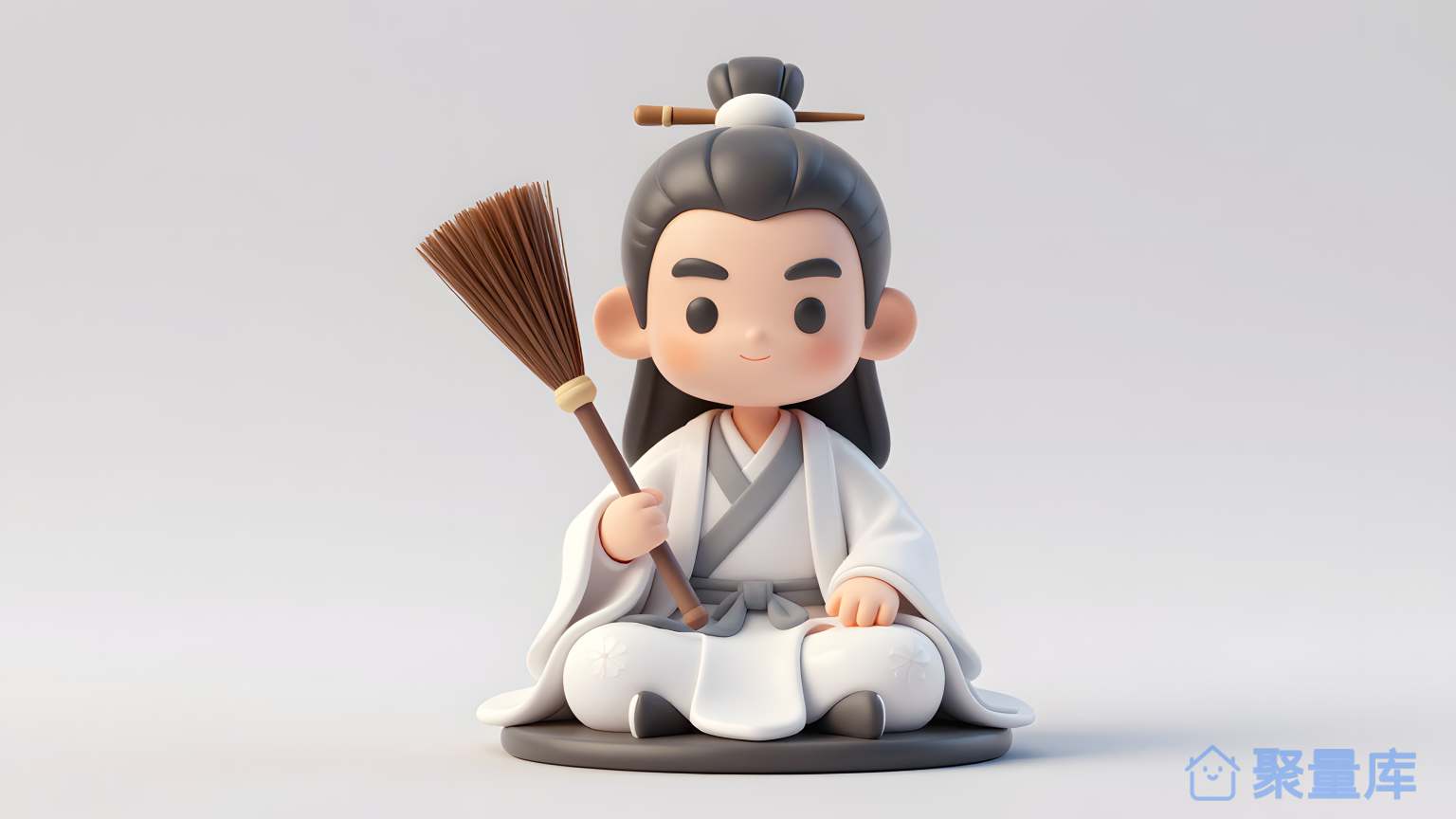 小人在坐下来