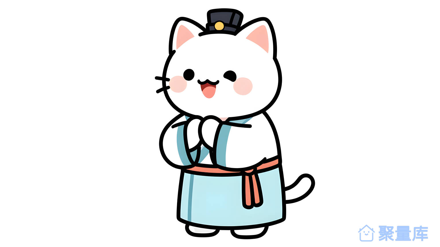 猫和人物在一起