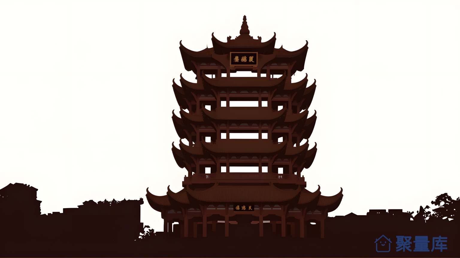 中国古建纯色彩